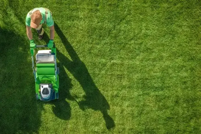 Can you mow wet grass Temecula, CA